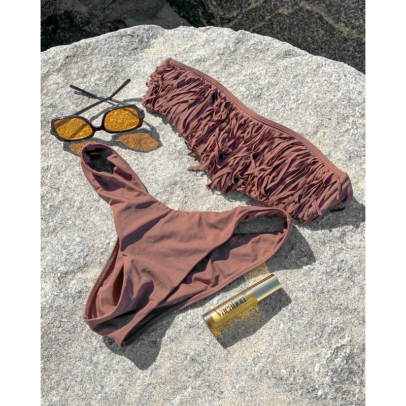 Dixie Bikini Top - Cafe