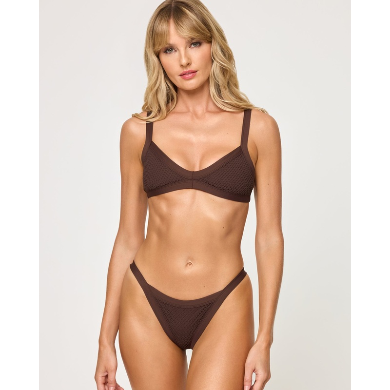 Tyla Bikini Top - Espresso