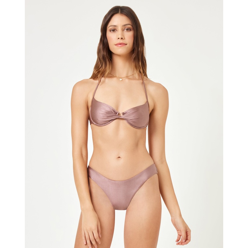 Toni Bikini Top - Smoky Quartz