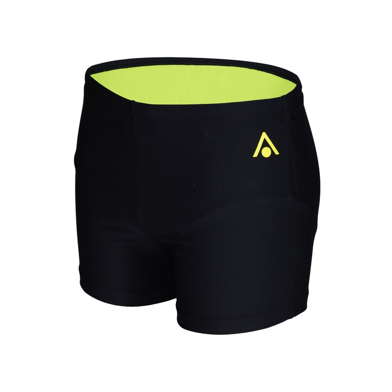 Aqua Sphere Essential Swim Boxer - Black/Yellow