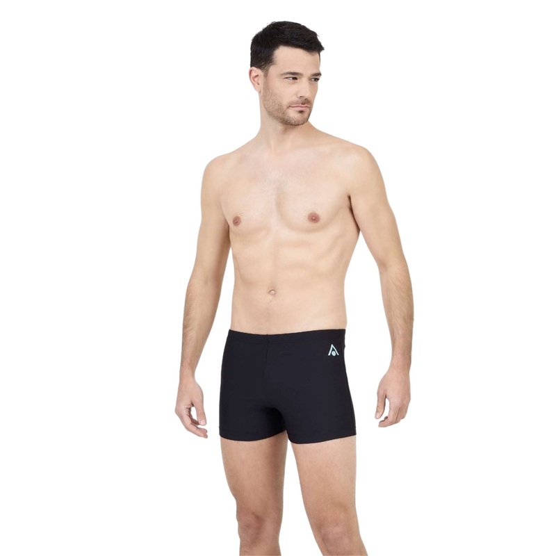 Aqua Sphere Essentials Boxer Mens - Black/Light Blue