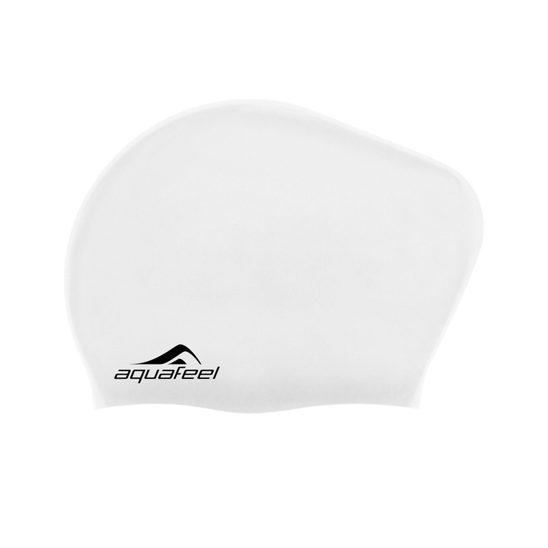 Aquafeel Long Hair Adult Silicone Swim Cap