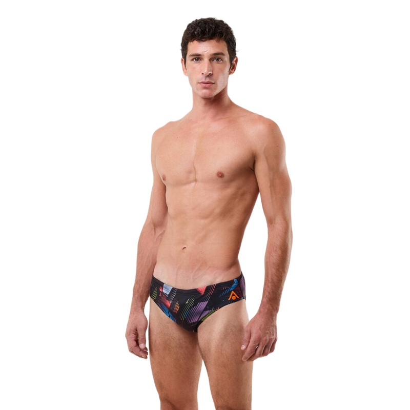 Aquasphere Essential 8cm Swim Brief - Multicolour/Navy