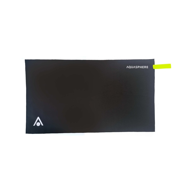 Aquasphere Microfibre Towel - Black/White