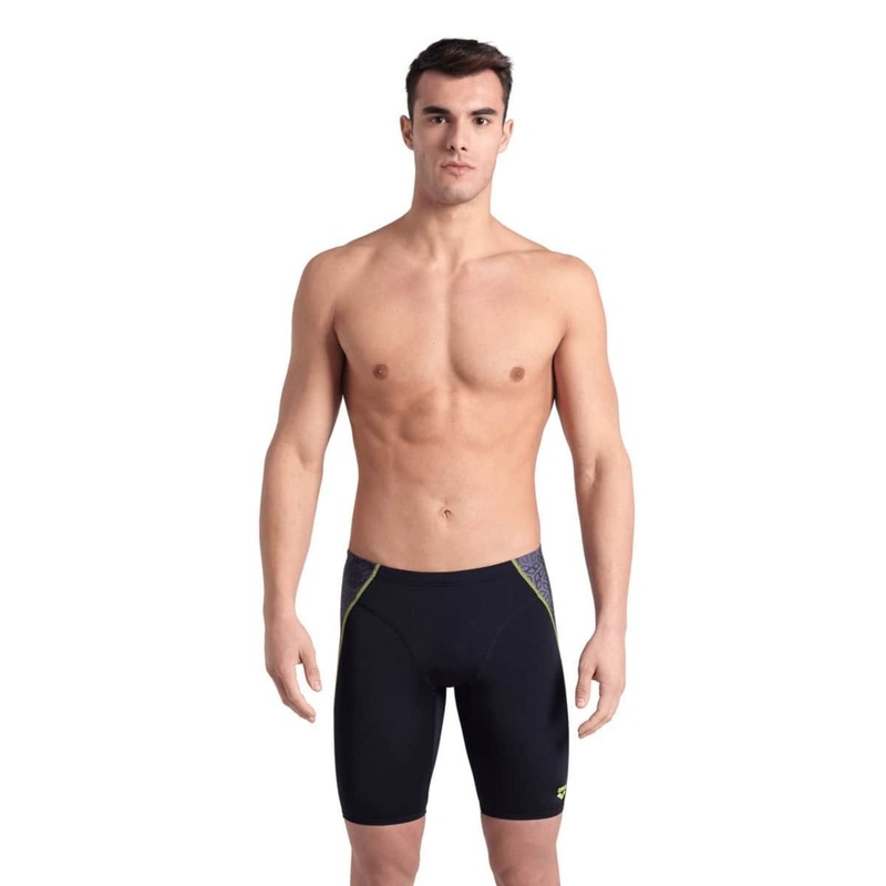 Arena Camo Kikko Swim Jammer - Black/Multi