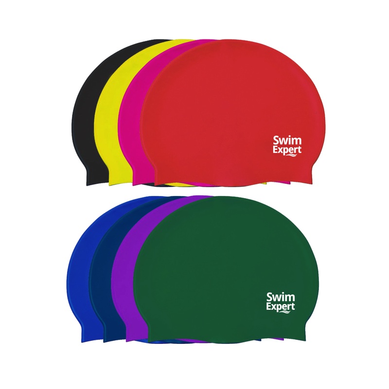 SwimExpert Adult Unisex Latex Swim Cap