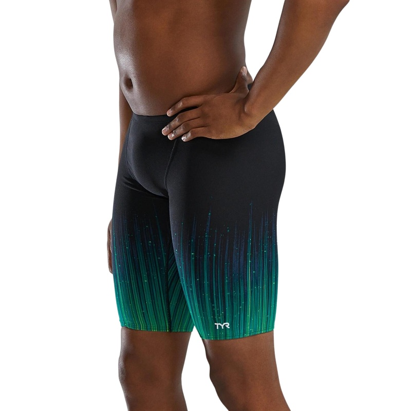 TYR Speedwarp Durafast Elite Swim Jammer - Green