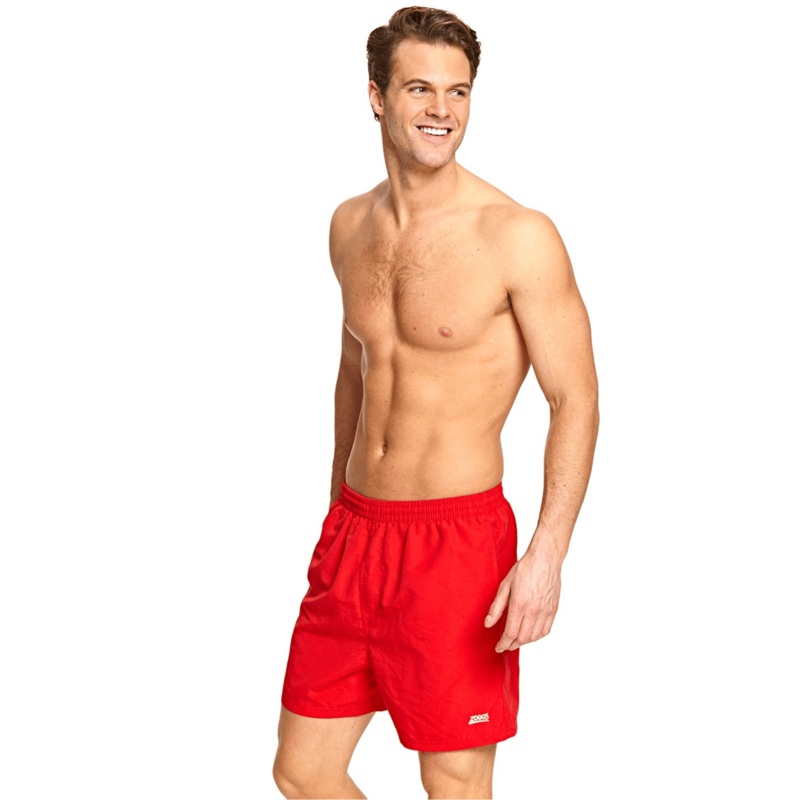 Zoggs Penrith 17" Short - Hot Red