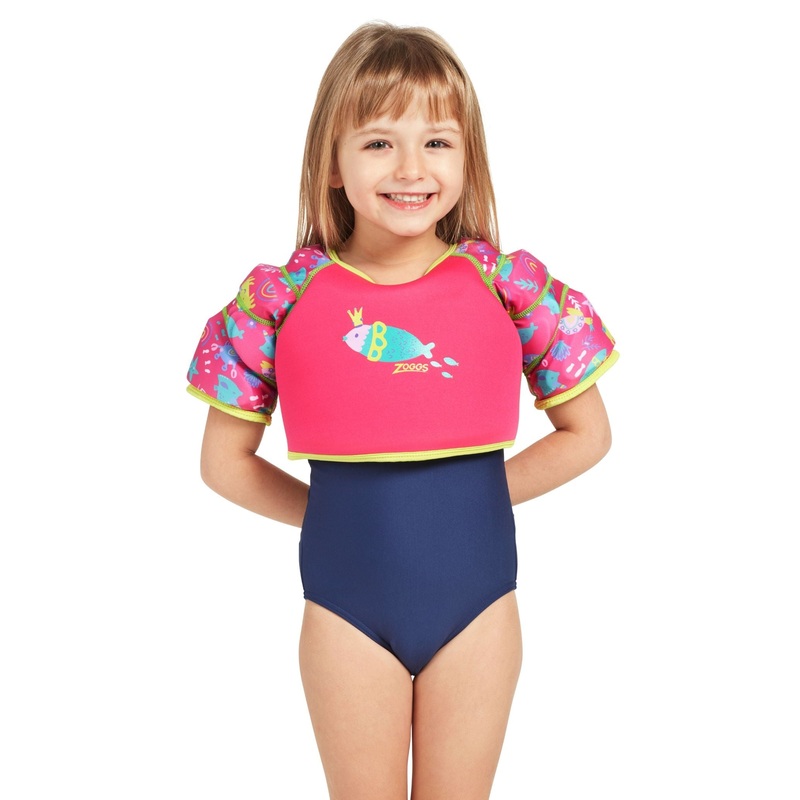Zoggs Sea Queen Water Wings Swim Vest - Pink
