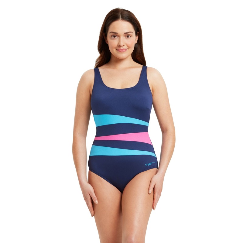 Zoggs Sumatra Adjustable Scoopback Swimsuit
