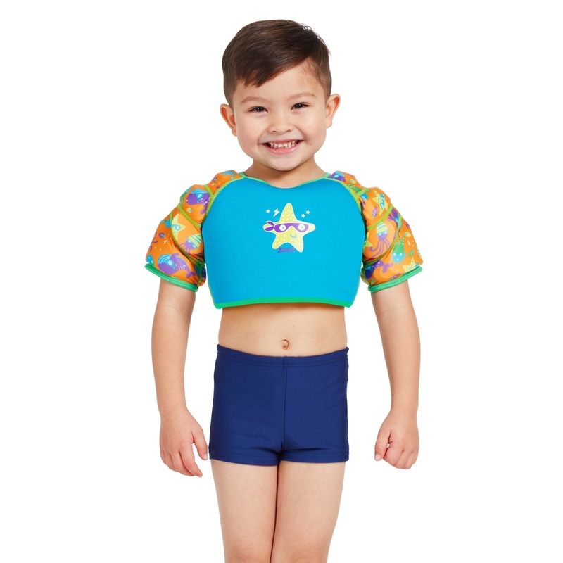 Zoggs Super Star Water Wings Swim Vest - Blue