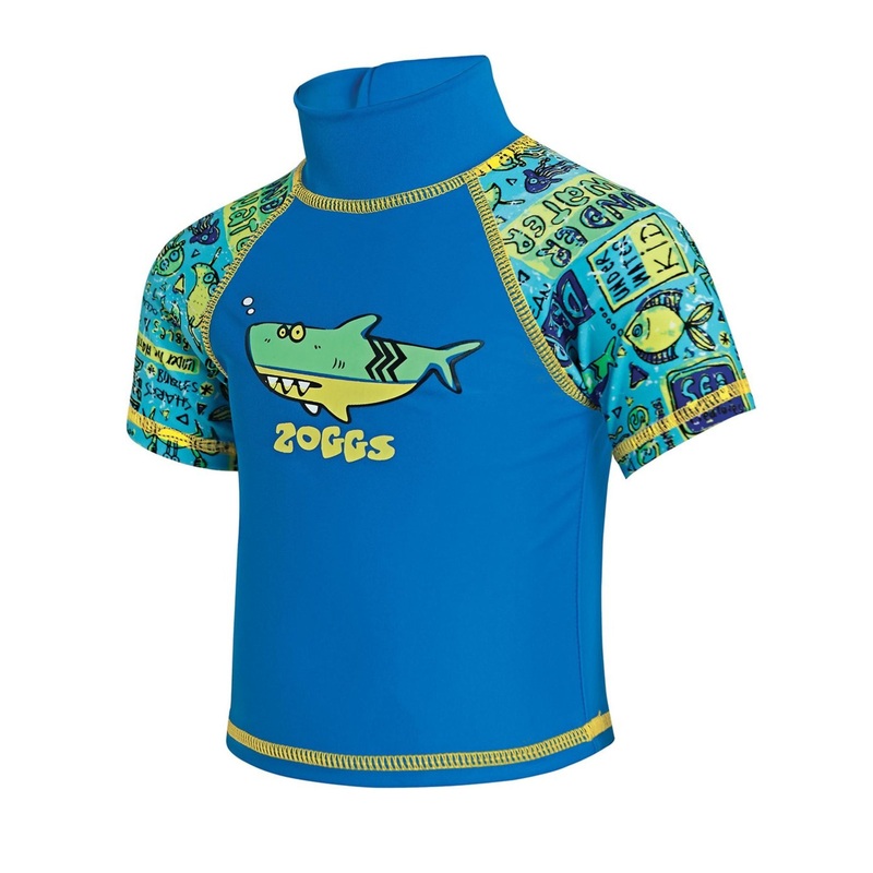 Zoggs Tots Boys Sun Protection Top - Blue