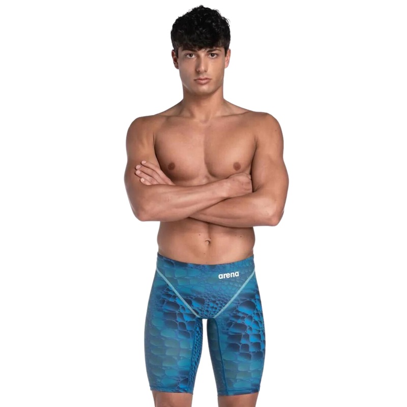 Arena Mens Limited Edition Powerskin Jammer ST Next Caimano - Abyss