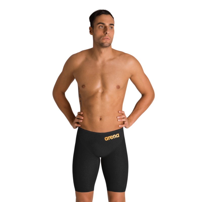 Arena Powerskin Carbon Glide Jammer - Black/Gold