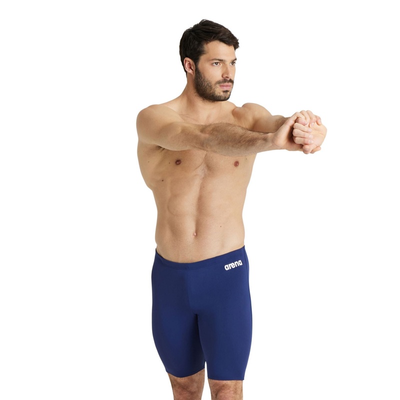 Arena Team Solid Swim Jammer - Navy/White
