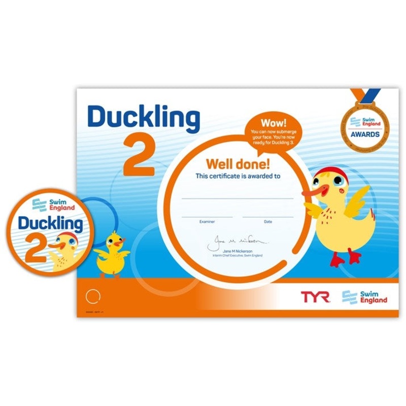 ASA Swim England Duckling Award Grade 2