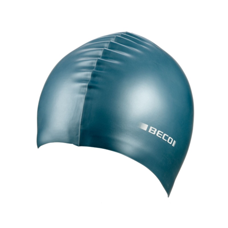 BECO Metallic Silicone Swimming Cap