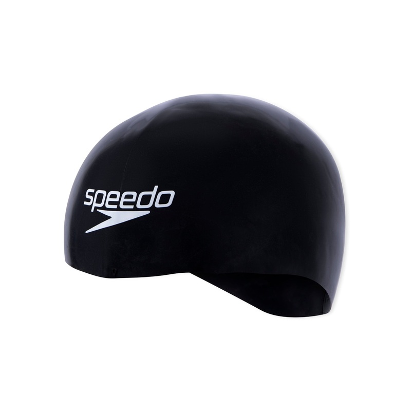 Speedo Fastskin Racing Cap - Black/White