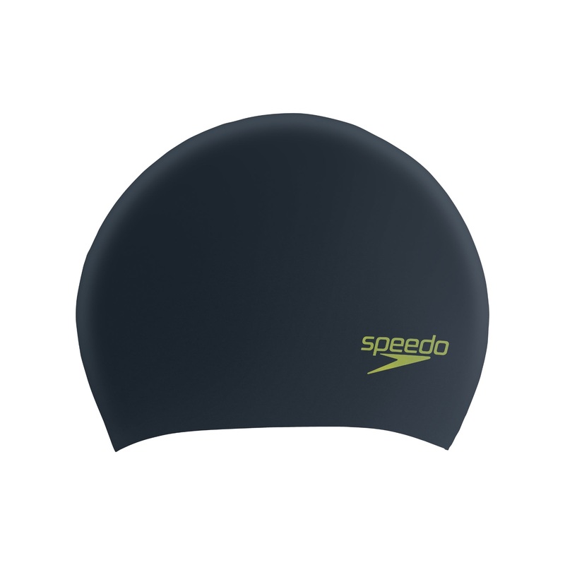 Speedo Junior Long Hair Silicone Swim Cap