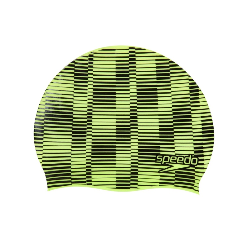 Speedo Junior Slogan Cap - Yellow / Black