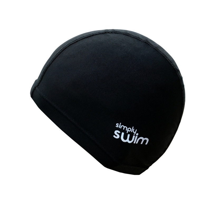 Adult Lycra Fabric Swim Cap - Solid Colours