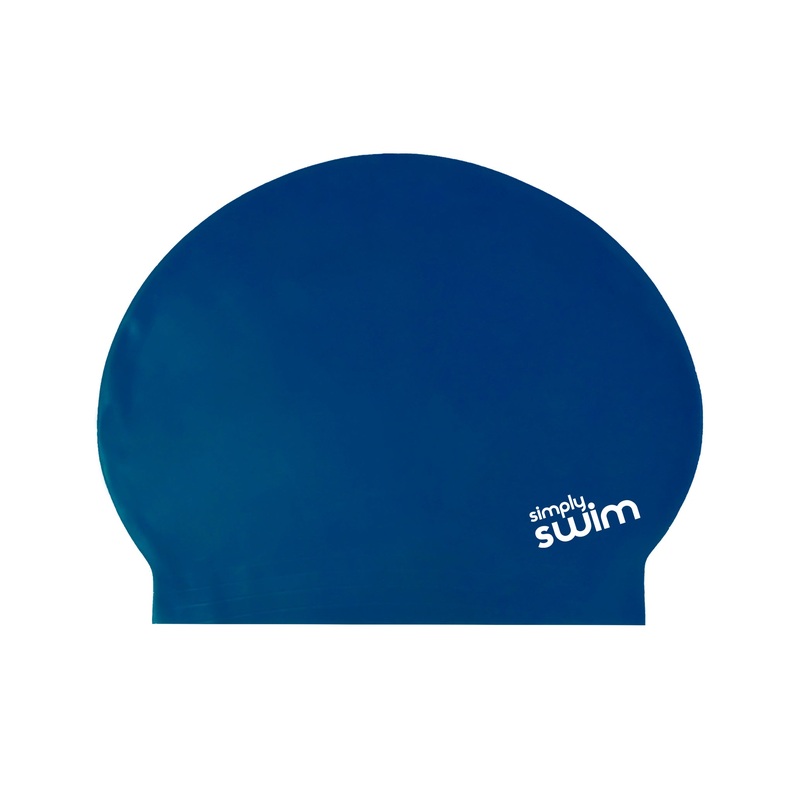 Adult Solid Colours Latex Swim Cap