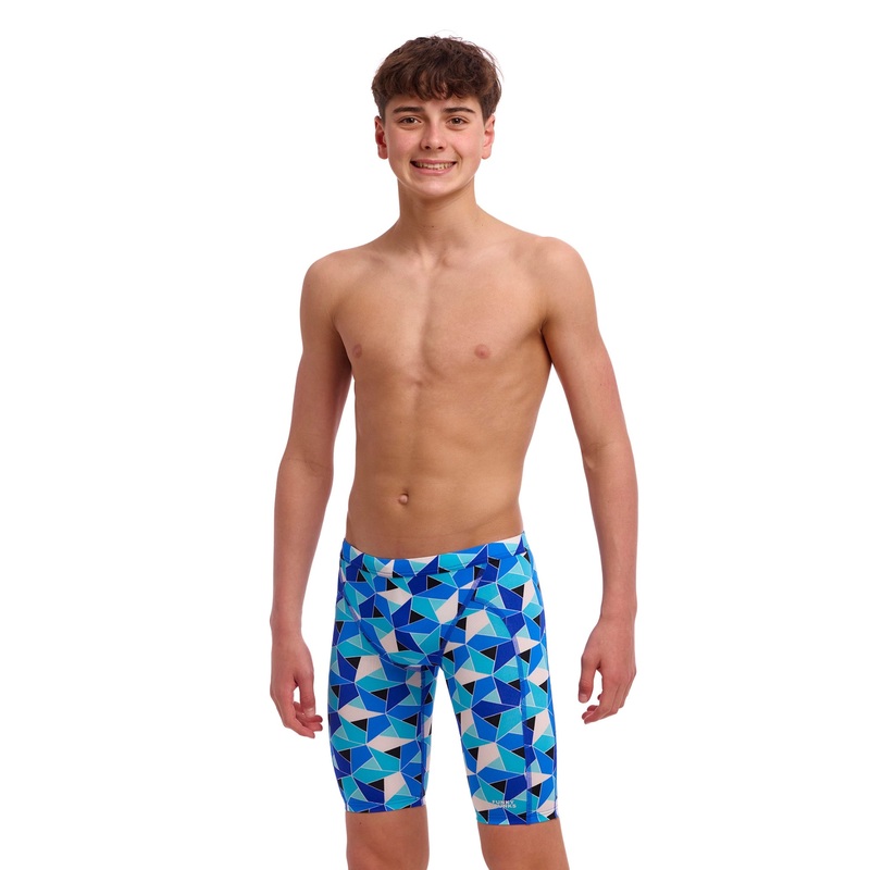Boys Tetra Tonic Swim Training Jammer - Blue