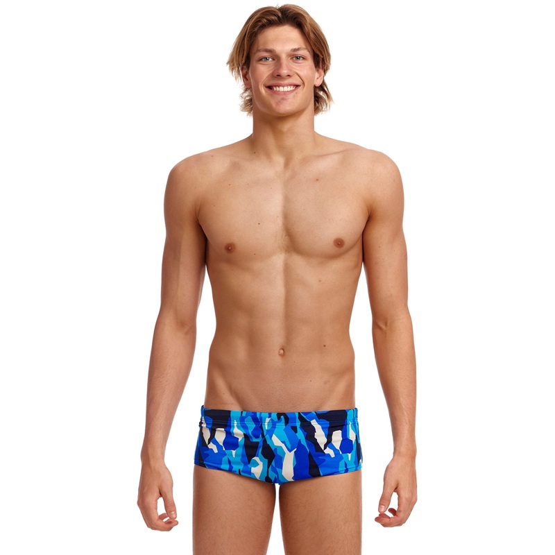 Chaz Michael Sidewinder Swim Trunks - Blue
