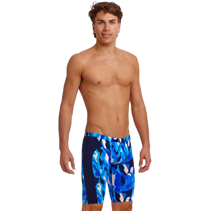 Chaz Michael Swim Training Jammers - Blue