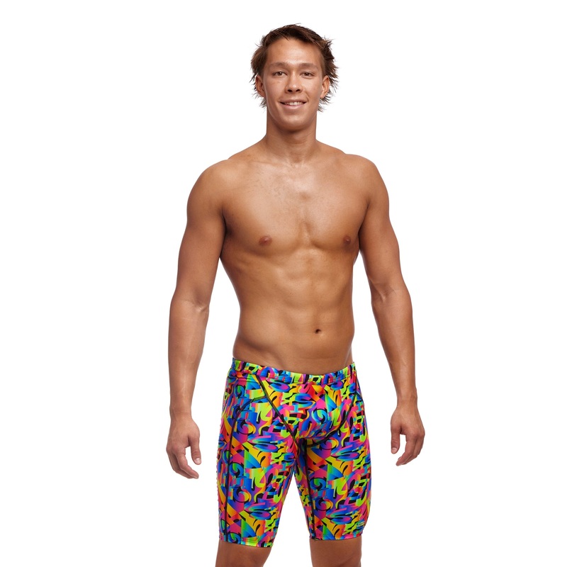Colour Funk Swim Training Jammers - Multi