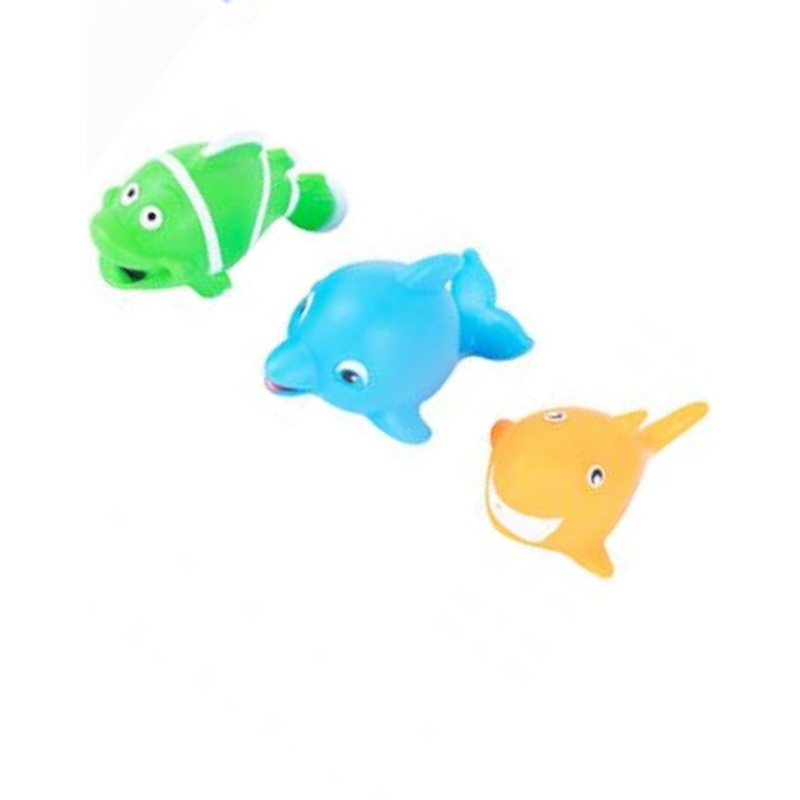 Cute Fish Pool Time Toy - Pack Of 3
