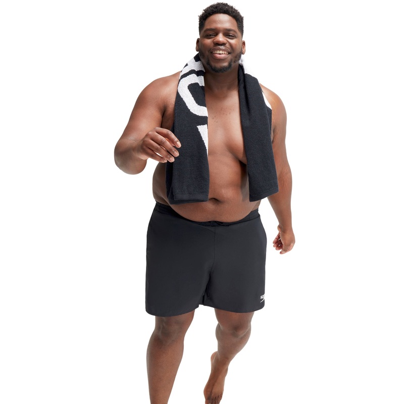 Essentials Plus 16" Watershorts - Plus Size - Black