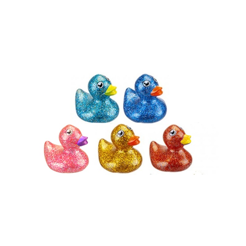 Glitter Duckies Bath or Pool Toy  - Pack of 5