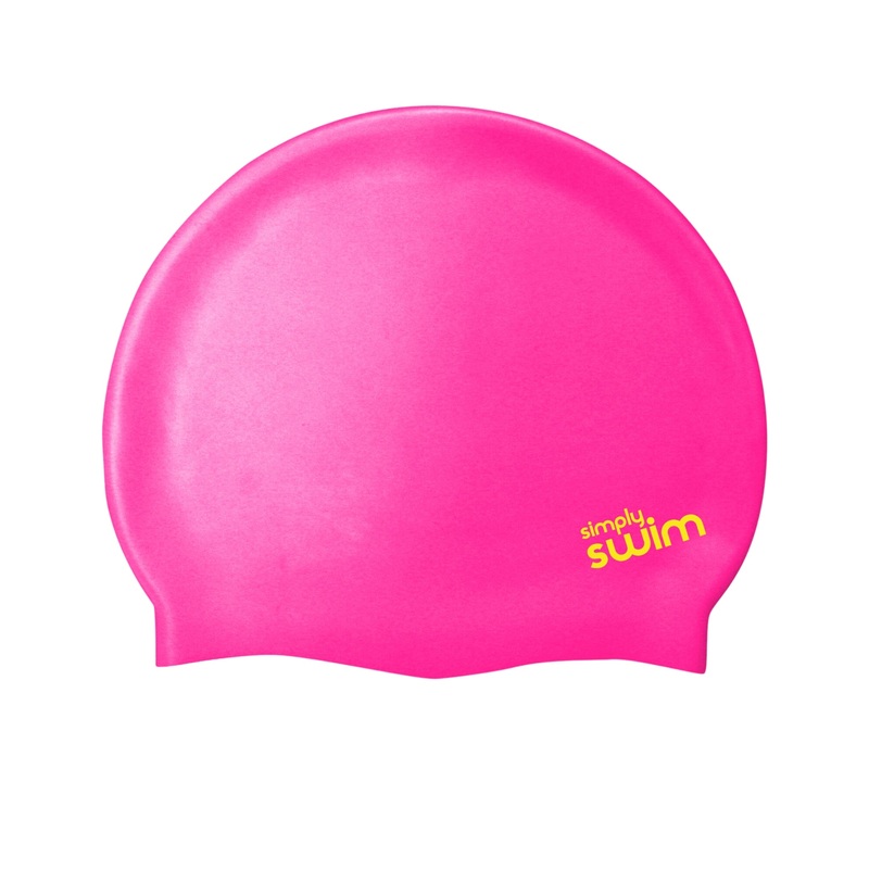 Junior Silicone Swim Cap - Solid Colours