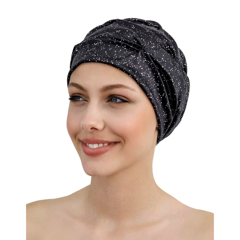 Sparkle Fabric Swim Cap