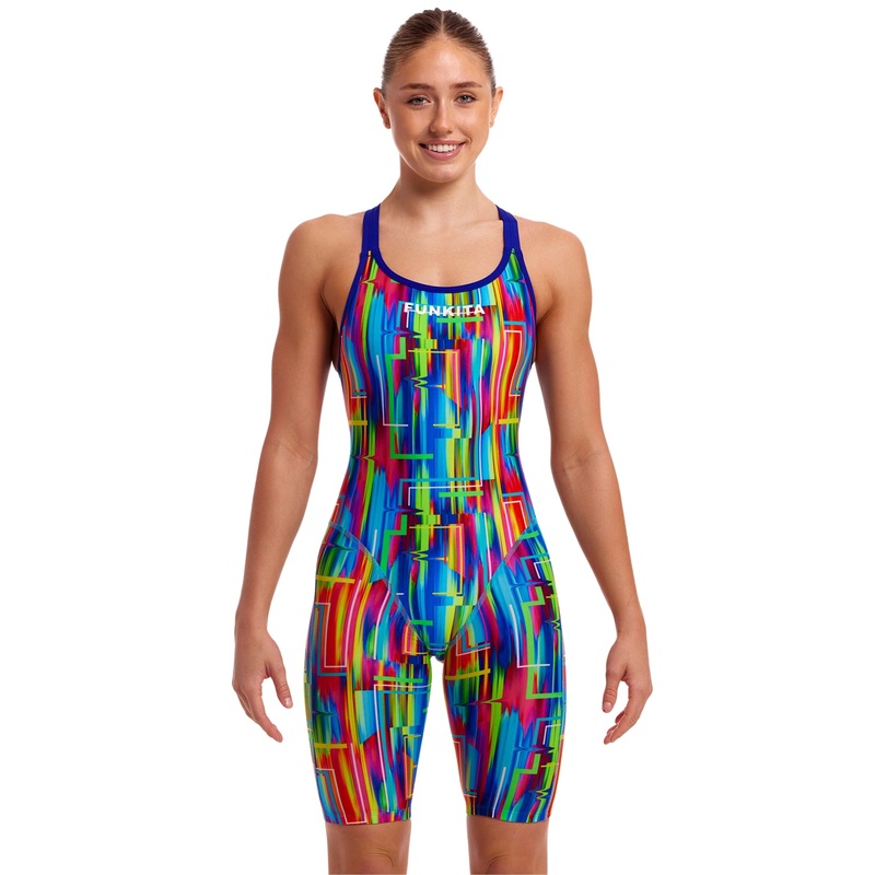 The Glitch Fast Legs Legsuit - Multi