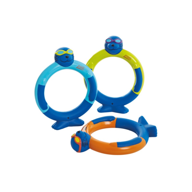 Zoggs Zoggy Dive Rings - Pack of 3