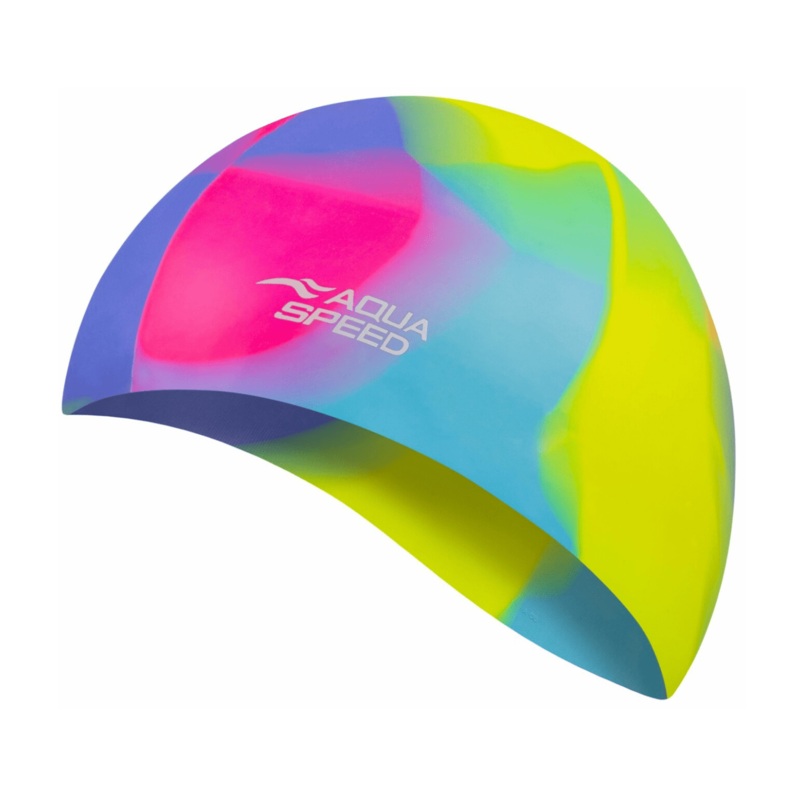 Aqua Speed Bunt Swimming Cap - Neon Multi Colour
