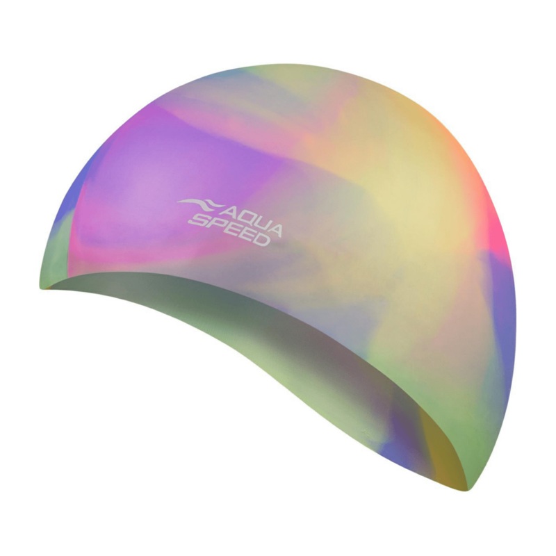 Aqua Speed Bunt Swimming Cap - Pastel Waves