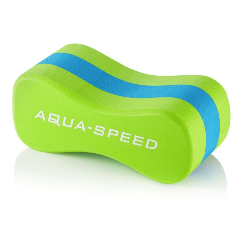 Aqua Speed Junior Pull Buoy - Green / Blue