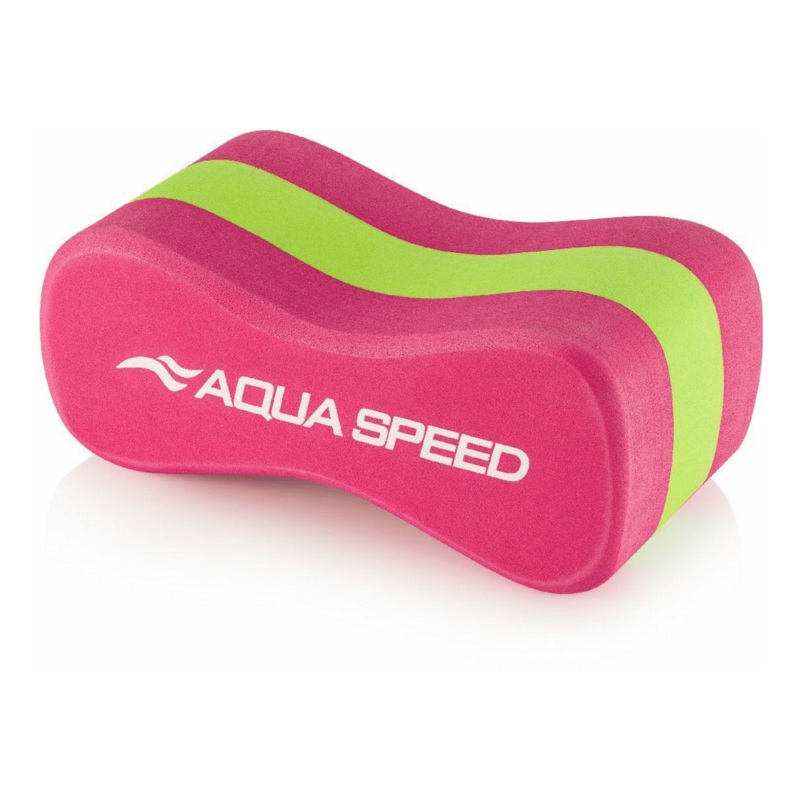 Aqua Speed Junior Pull Buoy - Pink / Green