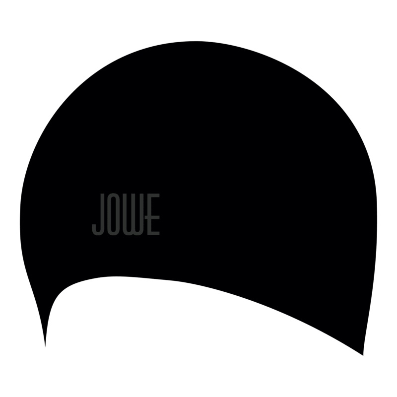 Jowe Blackout Dome Racing Bullet Swimming Cap - Black