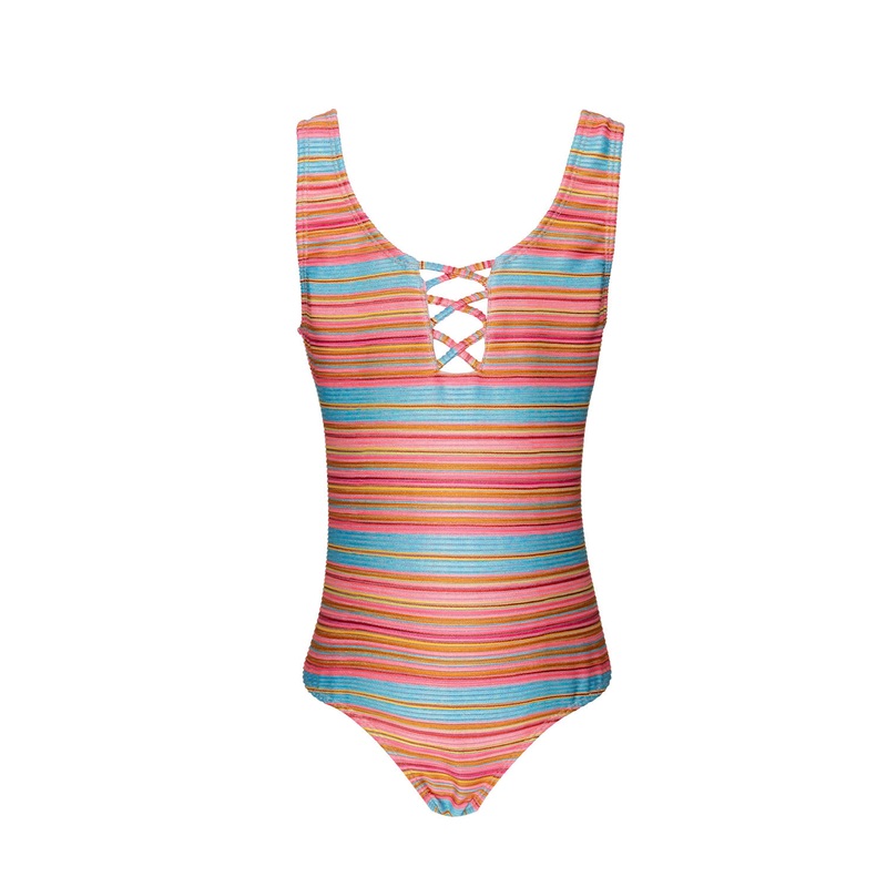 Kids Balboa Fia Lace Up One Piece