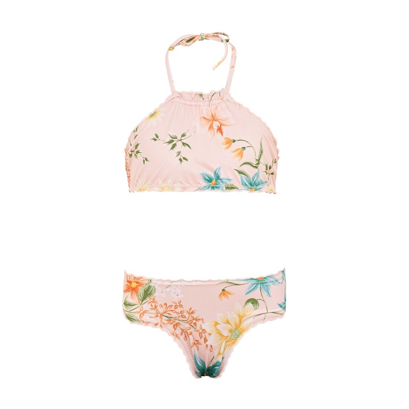 Kids Botanica High Neck Lettuce Edge Bikini (FINAL SALE)
