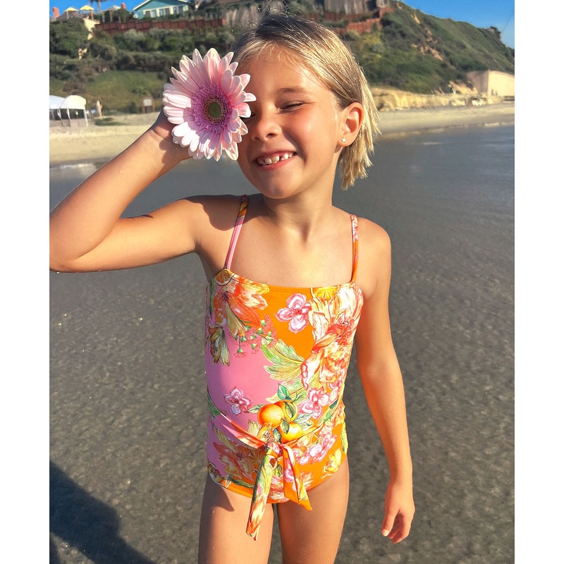 Kids Clementine Brixtyn Belted One Piece