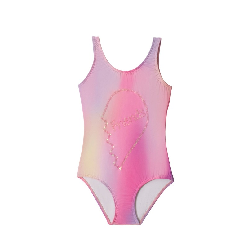 Kids Cotton Candy Tie Dye Friends One Piece (FINAL SALE)