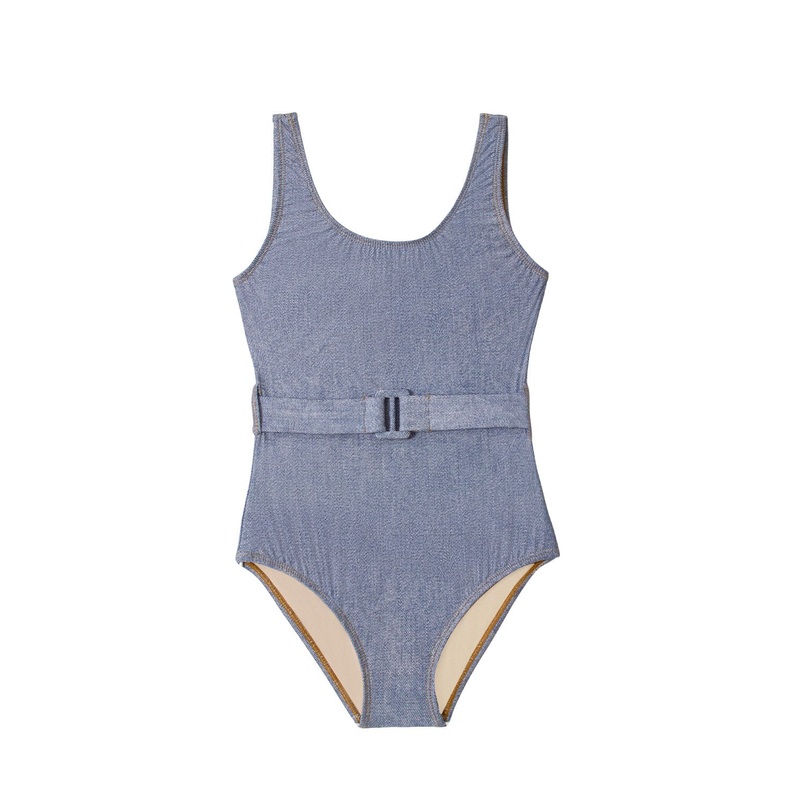 Kids Indie Sky Belted One Piece (FINAL SALE)