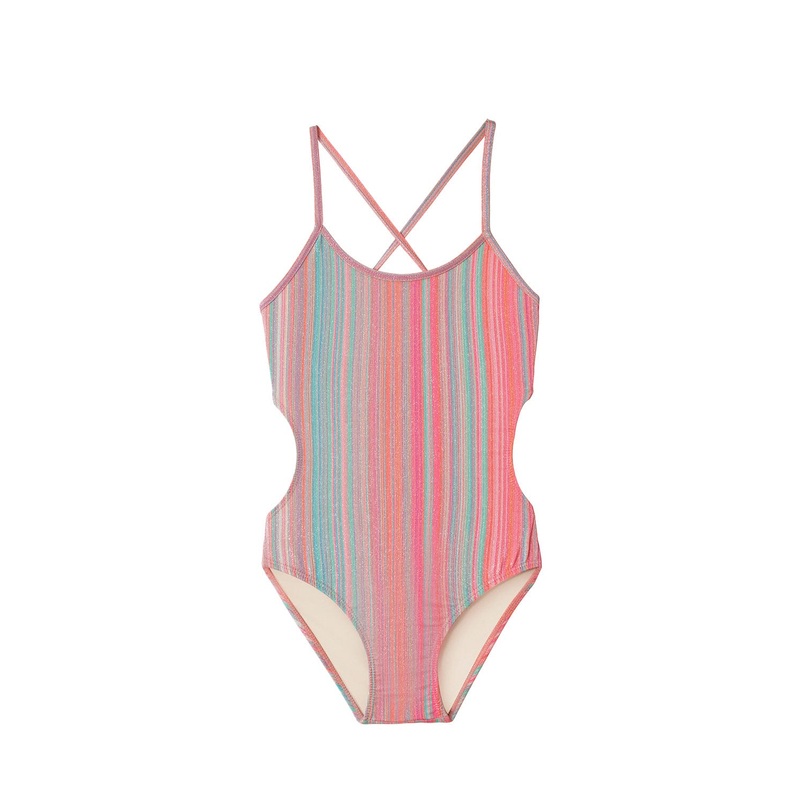 Kids Newport Stripe Ayah Cut Out One Piece (FINAL SALE)