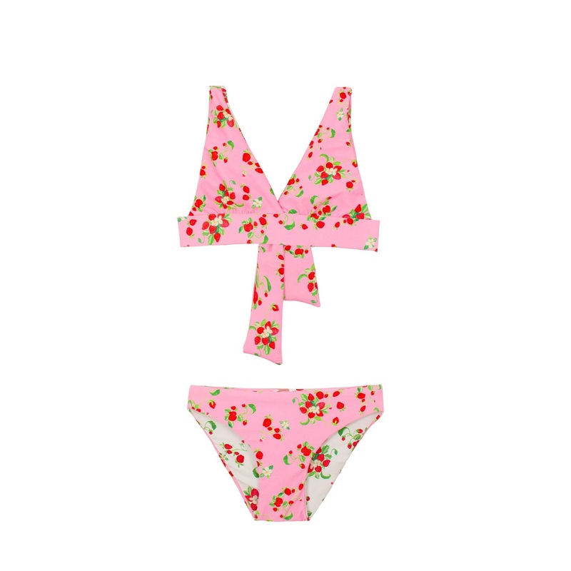 Kids Strawberry Fields Allie Reversible Halter Bikini (FINAL SALE)