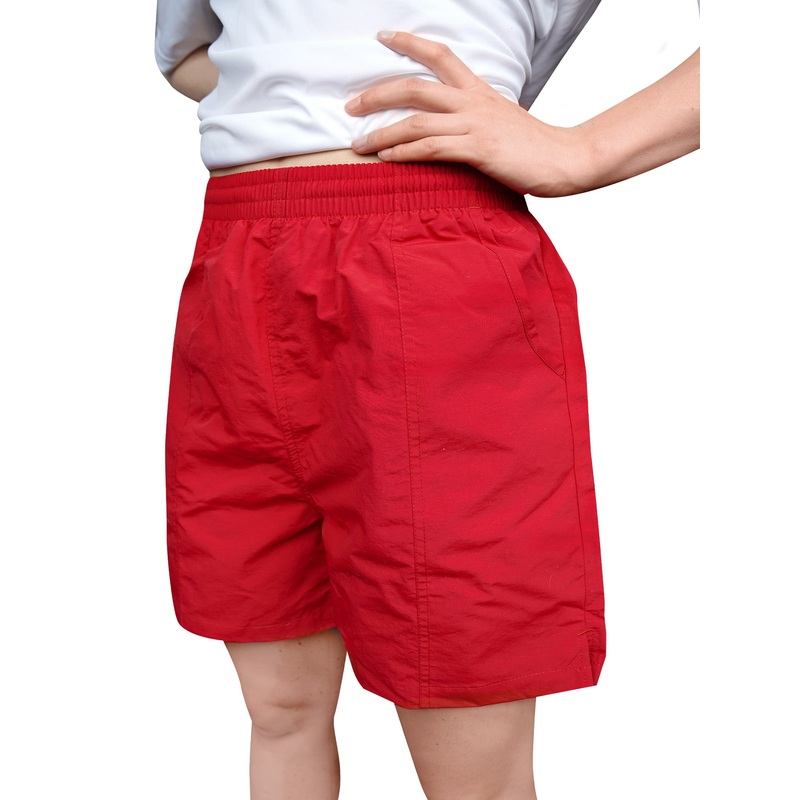 Short Tactel unisexe - Rouge